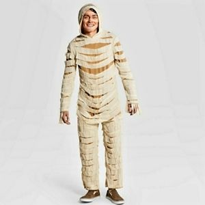 NWT Adult Mummy Costume Jumpsuit Hyde & EEK Boutique Men's Small Medium Monster